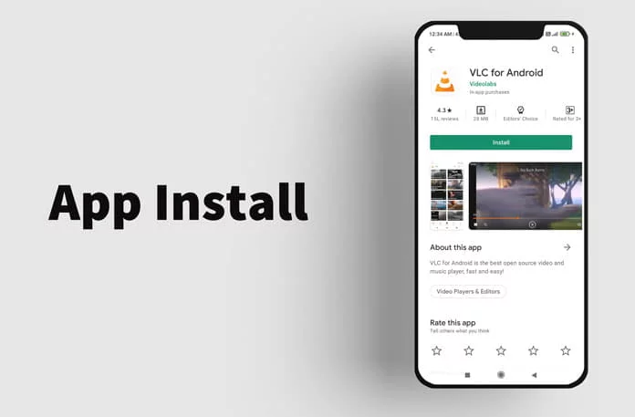 how to install app guide in hindi